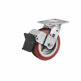 E-Line Stainless Steel Series - Economical Stainless Steel Caster