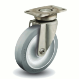 2 Series Stainless Steel Precision - Ergonomic Stainless Steel Caster