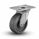 6 Series - Zinc Plated Durable Finish Caster